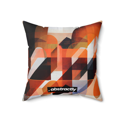 Adrian Rosenberg - Weak Force, Abstractly - Faux Suede Throw Pillow