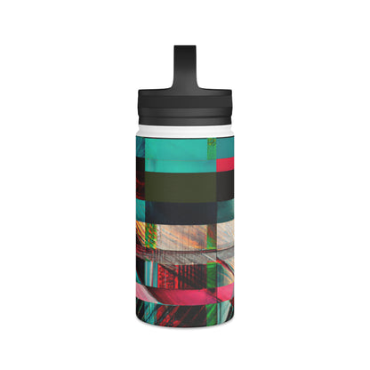 Adrian Goddard - Applied Force, Abstractly - Stainless Steel Water Bottle