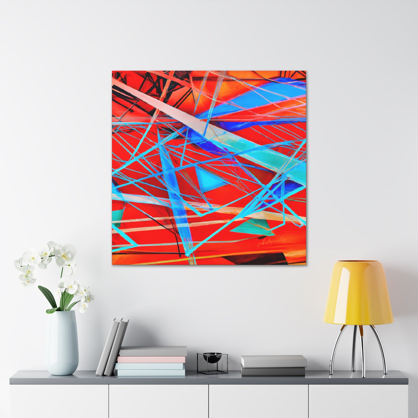 Darlene Roessler - Electric Force, Abstractly - Canvas