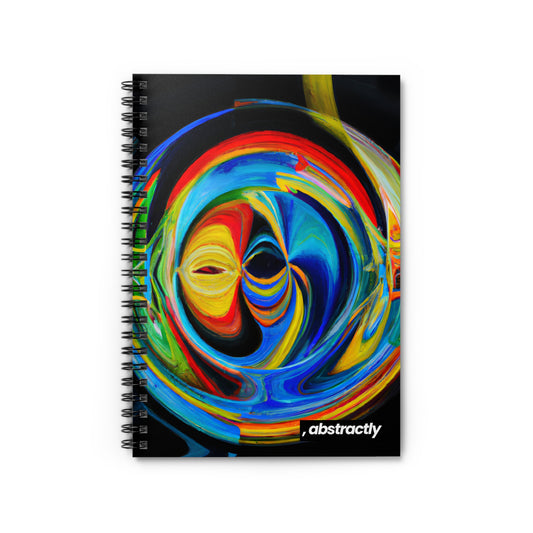 Clarence Strickland - Electric Force, Abstractly - Spiral Notebook