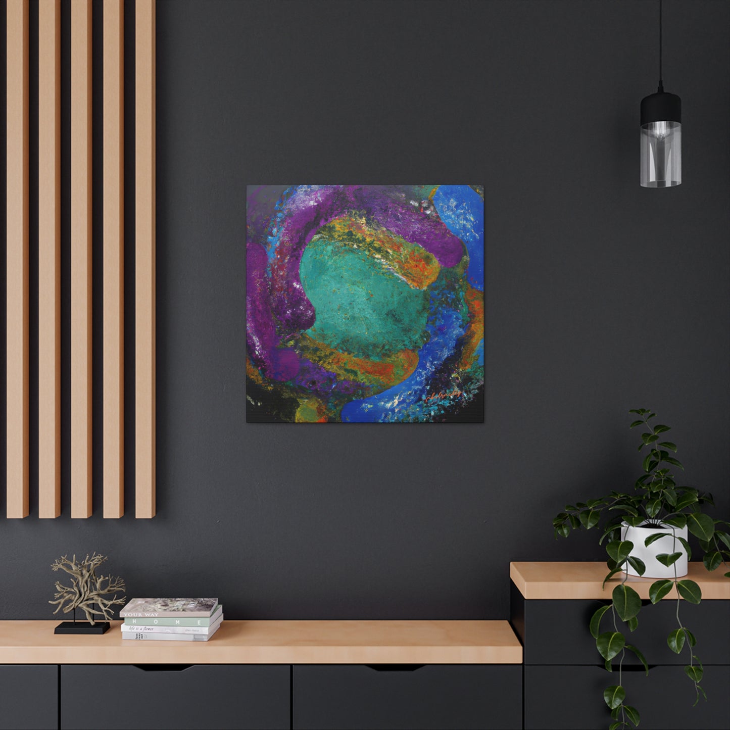 Starfire Aluminide - Chemistry, Abstractly - Canvas