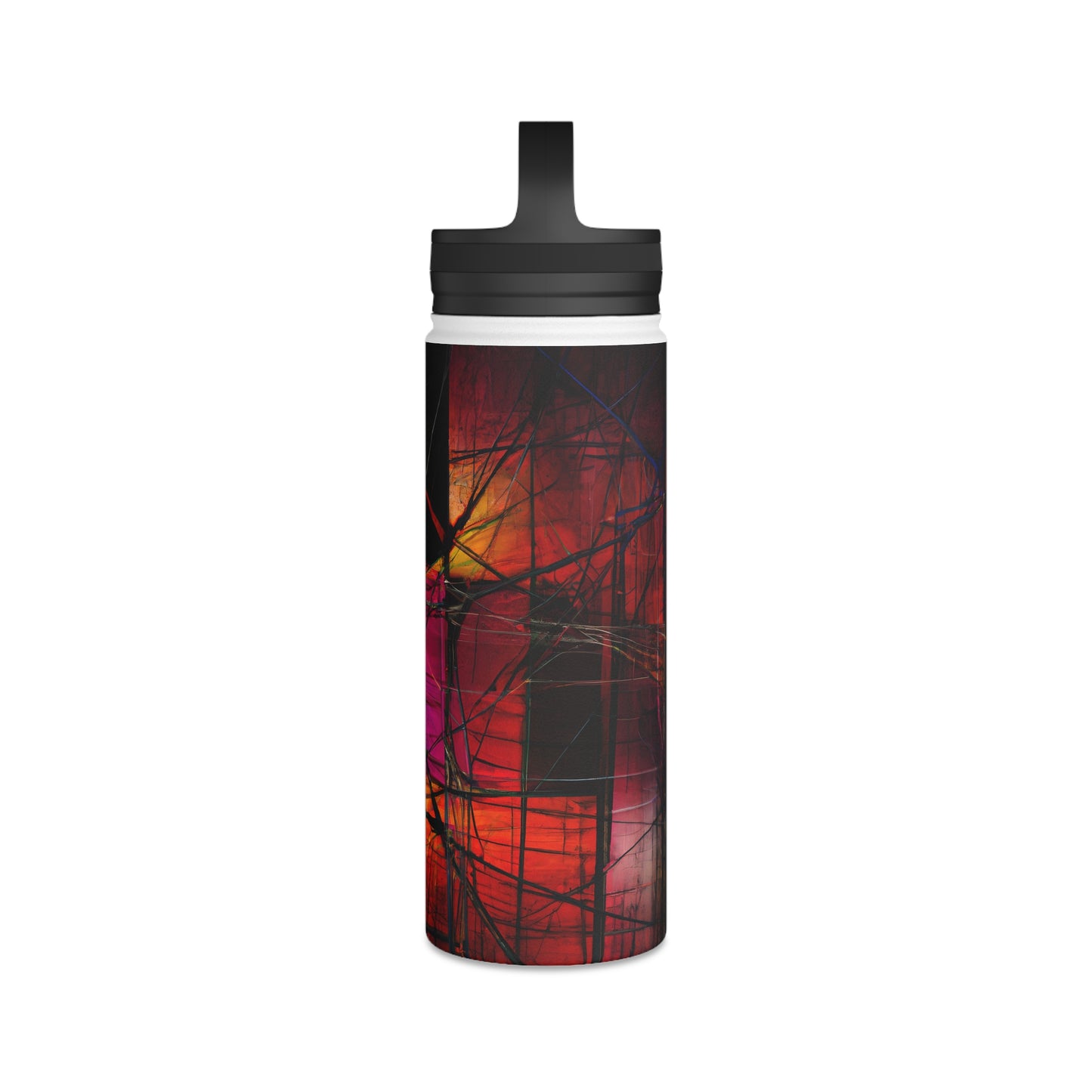 Evelyn Harrison - Strong Force, Abstractly - Stainless Steel Water Bottle