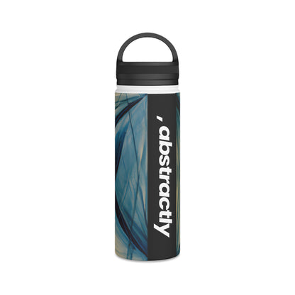 Helen Bertrand - Magnetic Force, Abstractly - Stainless Steel Water Bottle