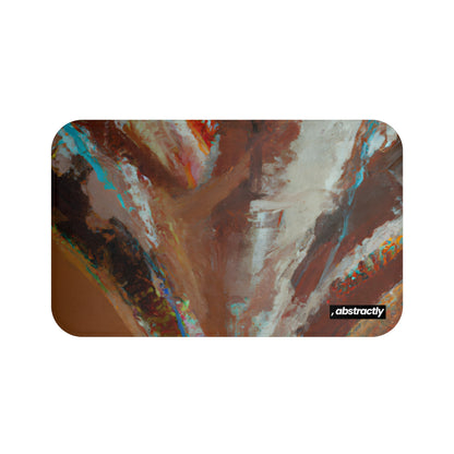 Quantum Glitter Crystal - Magnesium, Abstractly - Bath Mat