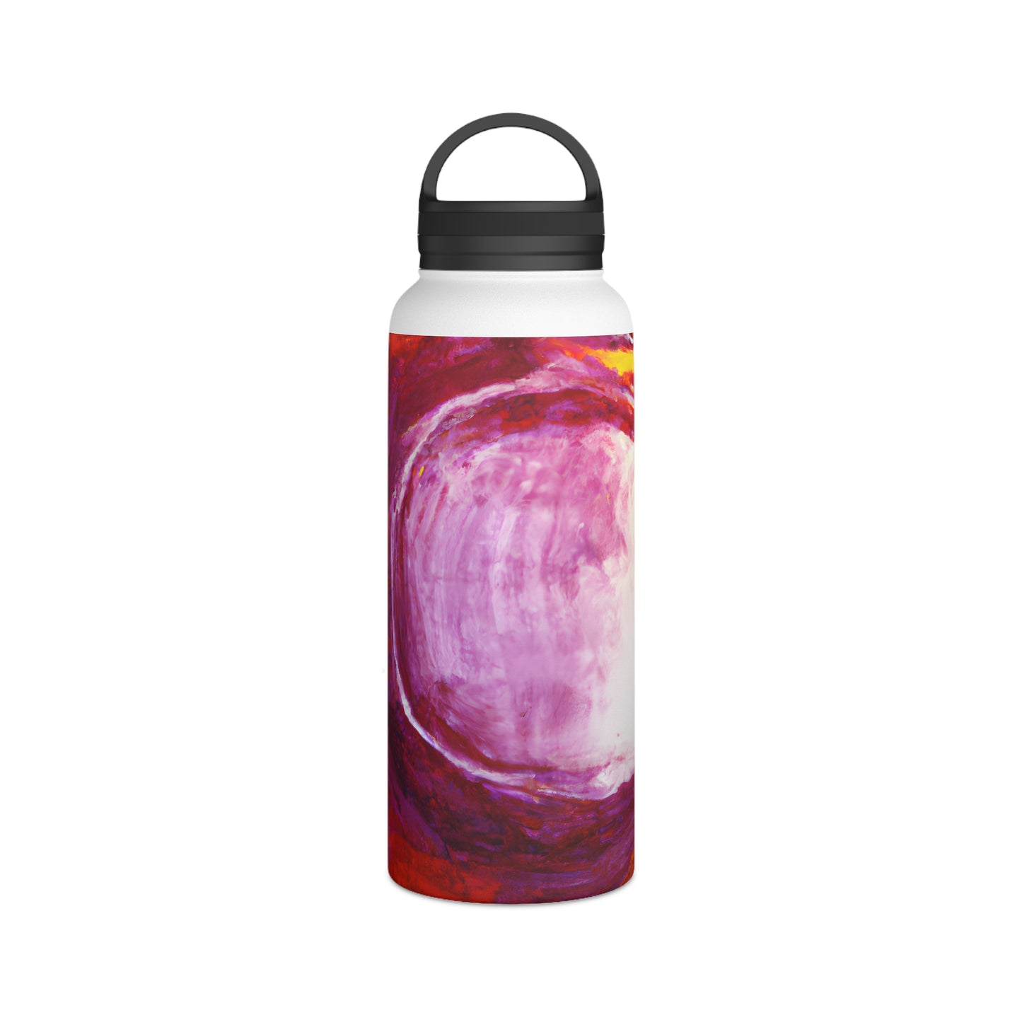 Quazarium Crystalite - Vanadium, Abstractly - Stainless Steel Water Bottle