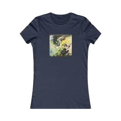 Lustra Vanadium Crystal - Chemistry, Abstractly - Ladies' Cut Tee