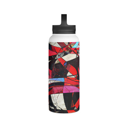 Arthur Sullivan - Air Resistance Force, Abstractly - Stainless Steel Water Bottle