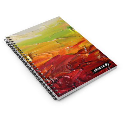 Quantum Crystalinium - Manganese, Abstractly - Spiral Notebook