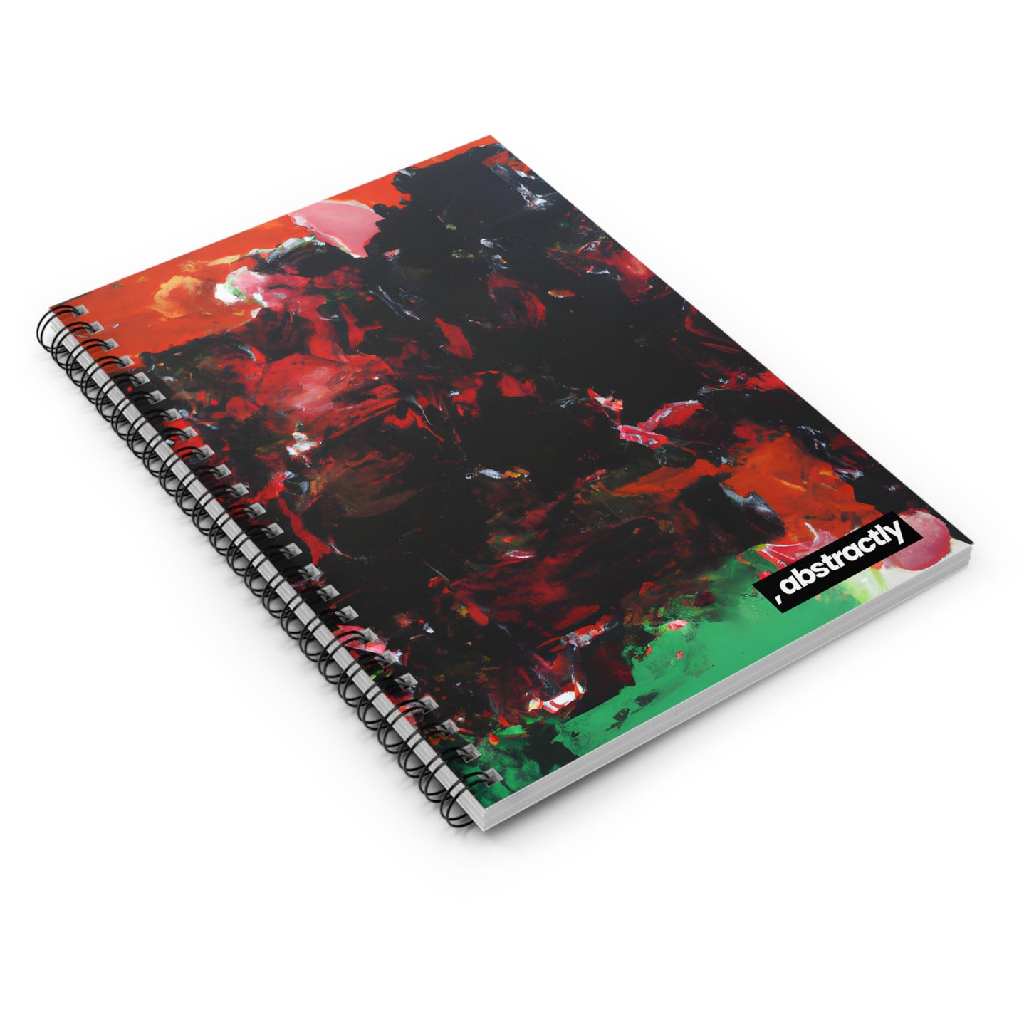 Frostivium Crystalloid - Chemistry, Abstractly - Spiral Notebook