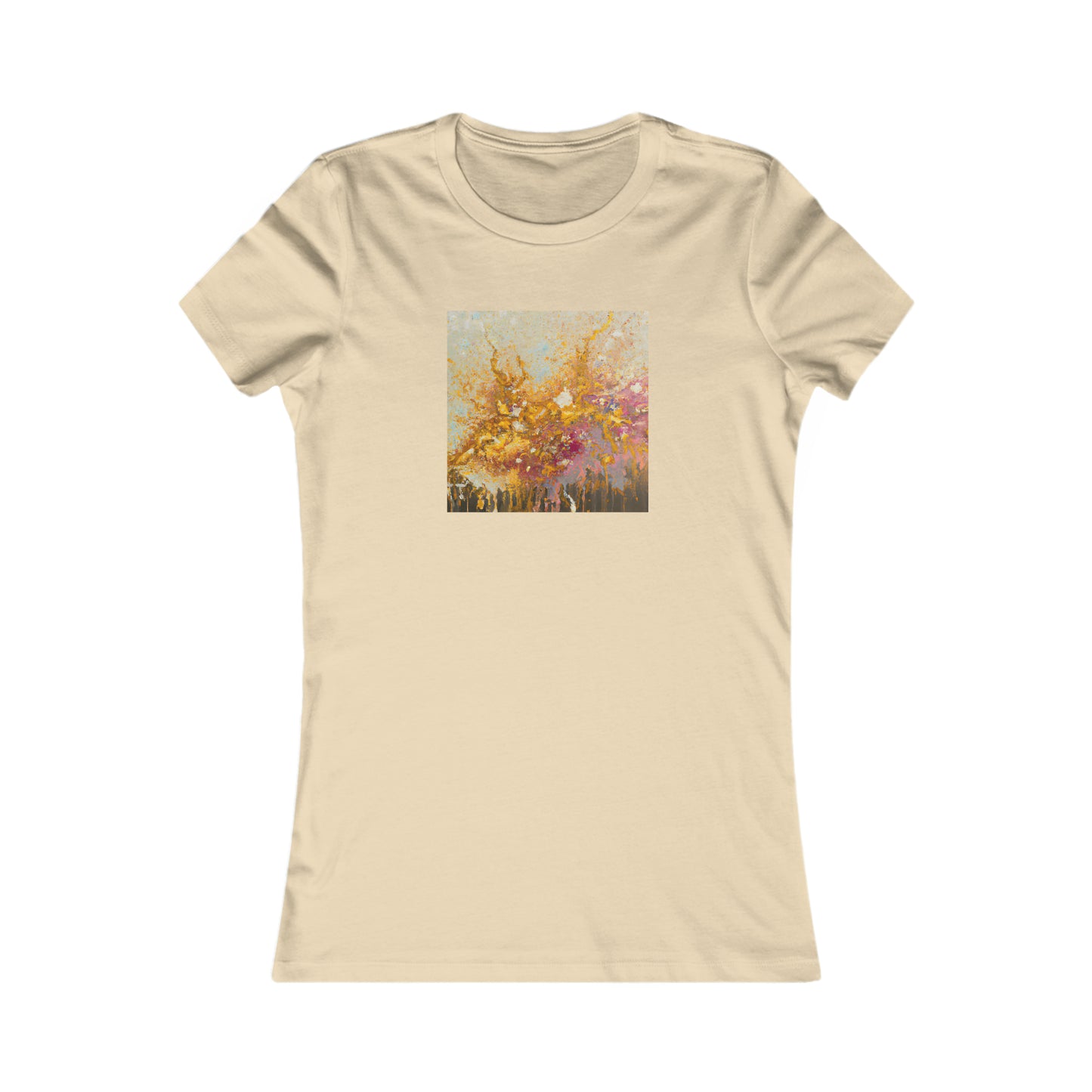 Spectral Bismuth Oxide - Chemistry, Abstractly - Ladies' Cut Tee