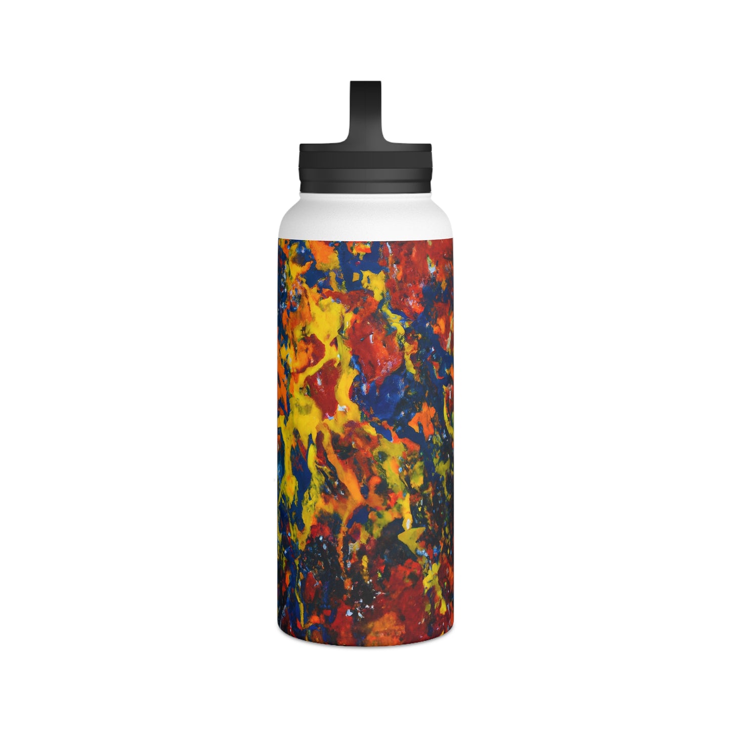 Quasar Netronium - Chemistry, Abstractly - Stainless Steel Water Bottle