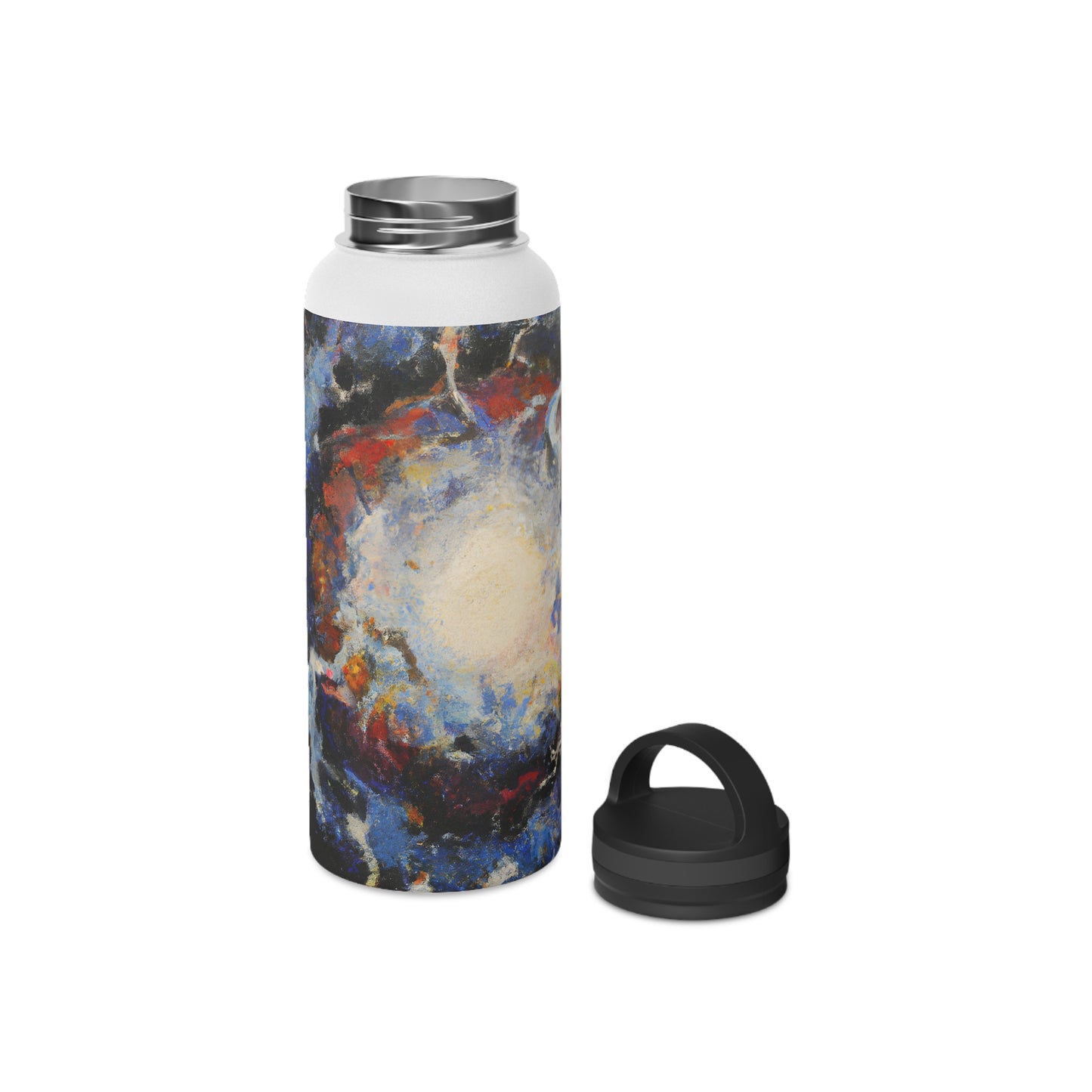 Quantum Fluxite - Chemistry, Abstractly - Stainless Steel Water Bottle