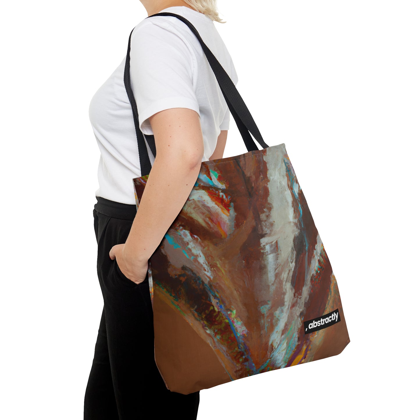 Quantum Glitter Crystal - Magnesium, Abstractly - Tote