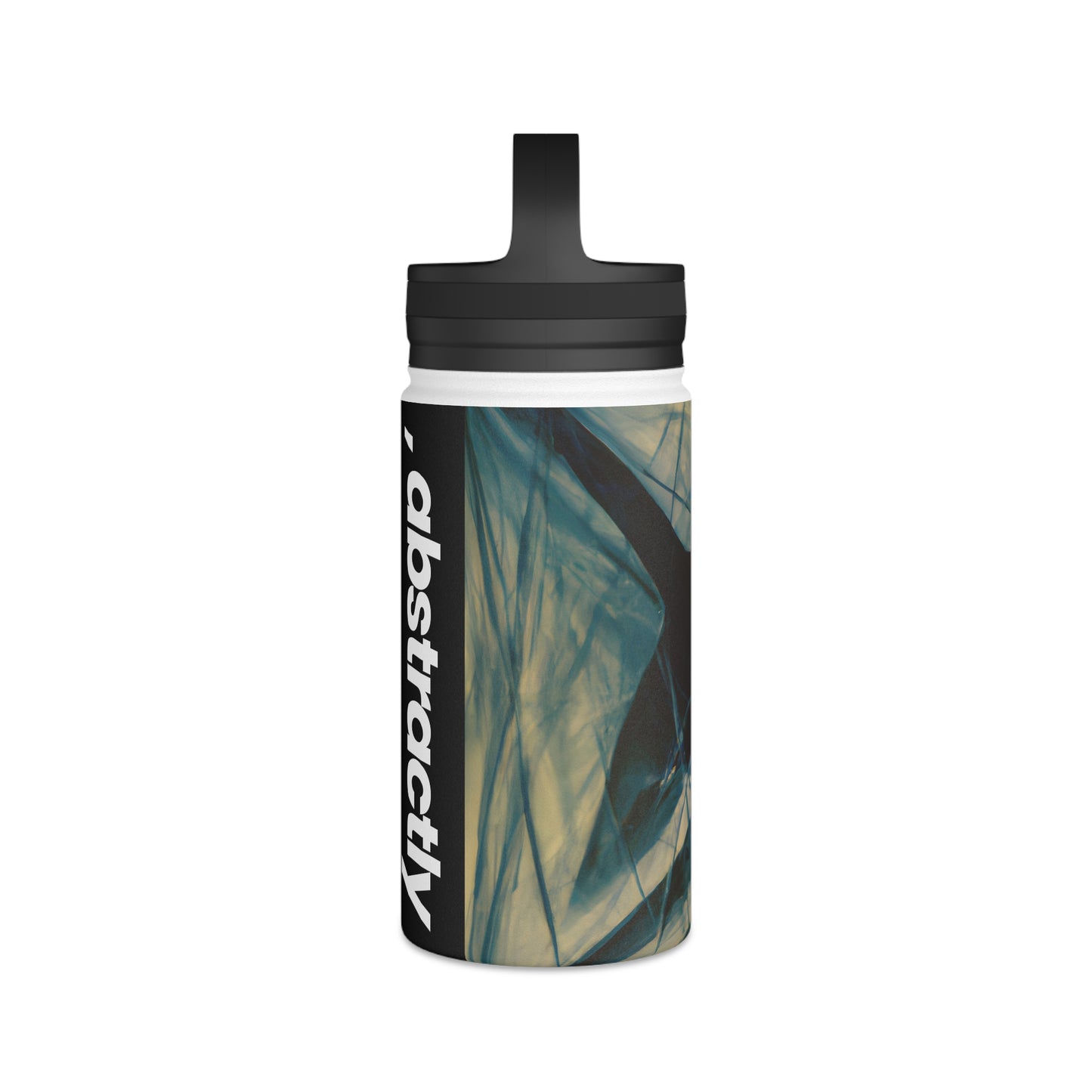 Helen Bertrand - Magnetic Force, Abstractly - Stainless Steel Water Bottle