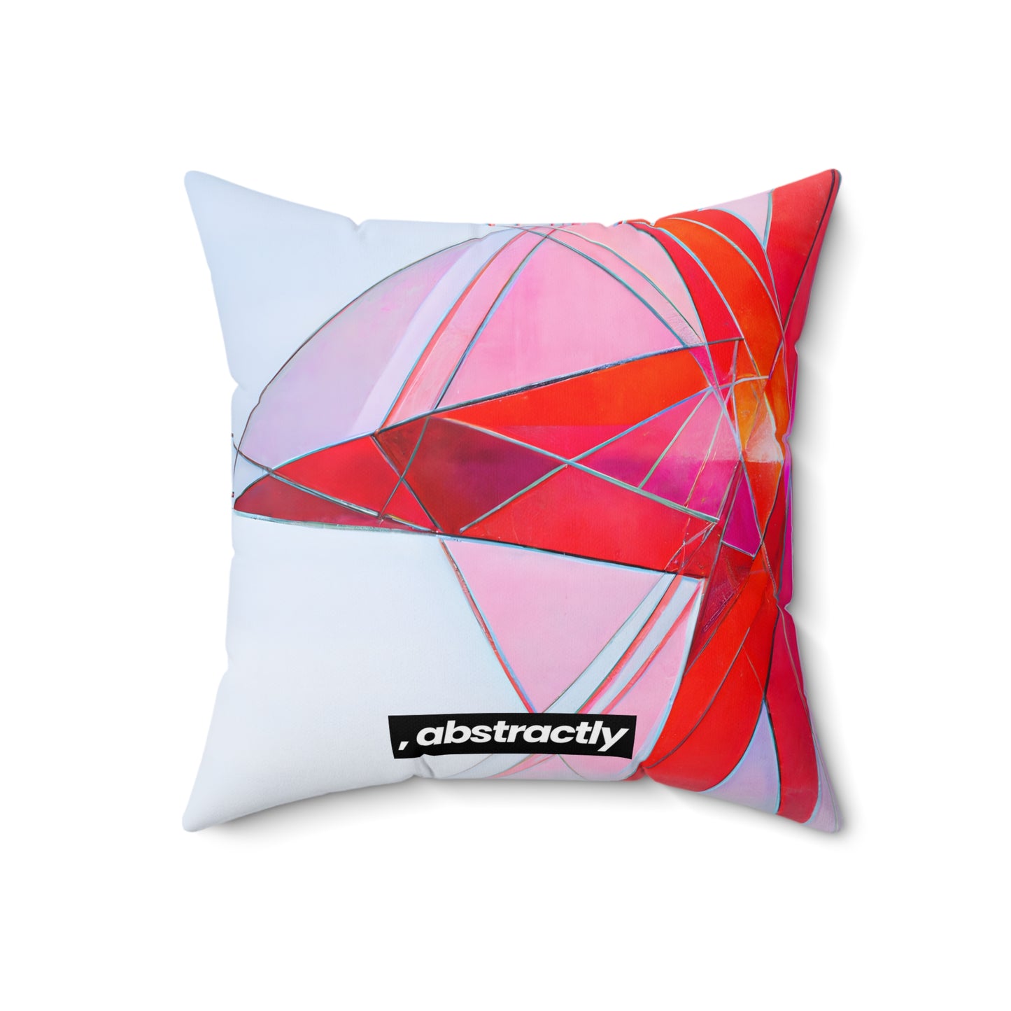 Valerie Radcliffe - Air Resistance Force, Abstractly - Faux Suede Throw Pillow