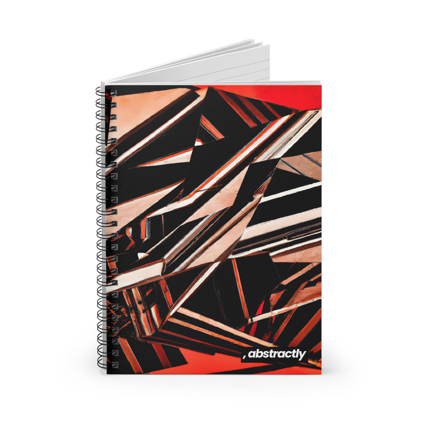 Julian Richter - Normal Force, Abstractly - Spiral Notebook