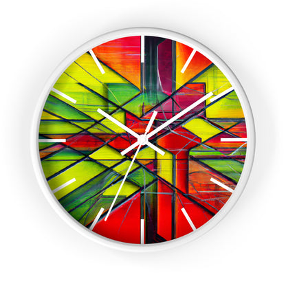 Rosalind Munroe - Electromagnetic Force, Abstractly - Wall Clock