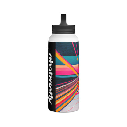 Elizabeth Perkins - Electric Force, Abstractly - Stainless Steel Water Bottle