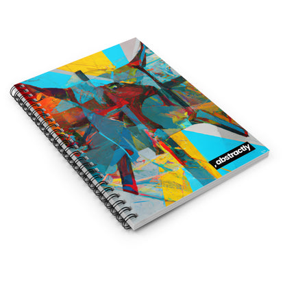 Roy Rosenberg - Strong Force, Abstractly - Spiral Notebook