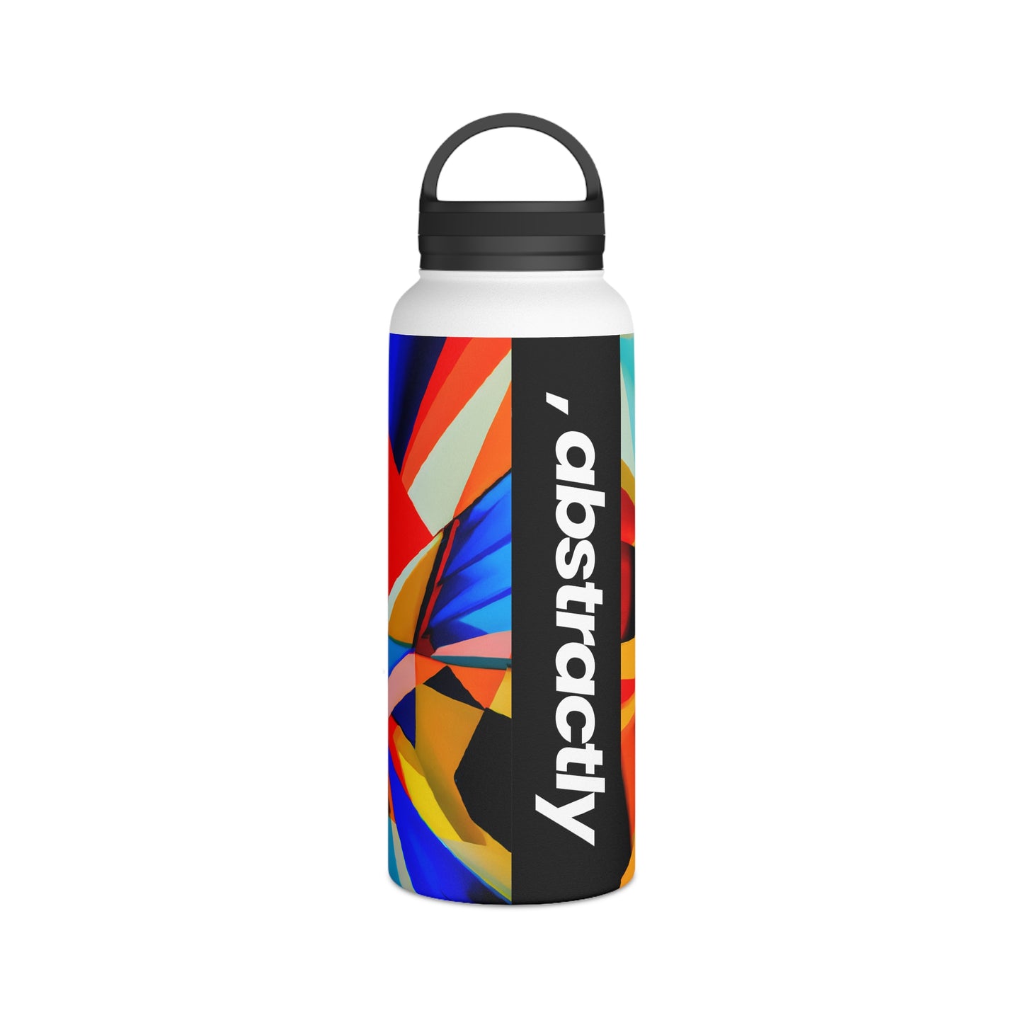 Oliver Lancaster - Electric Force, Abstractly - Stainless Steel Water Bottle