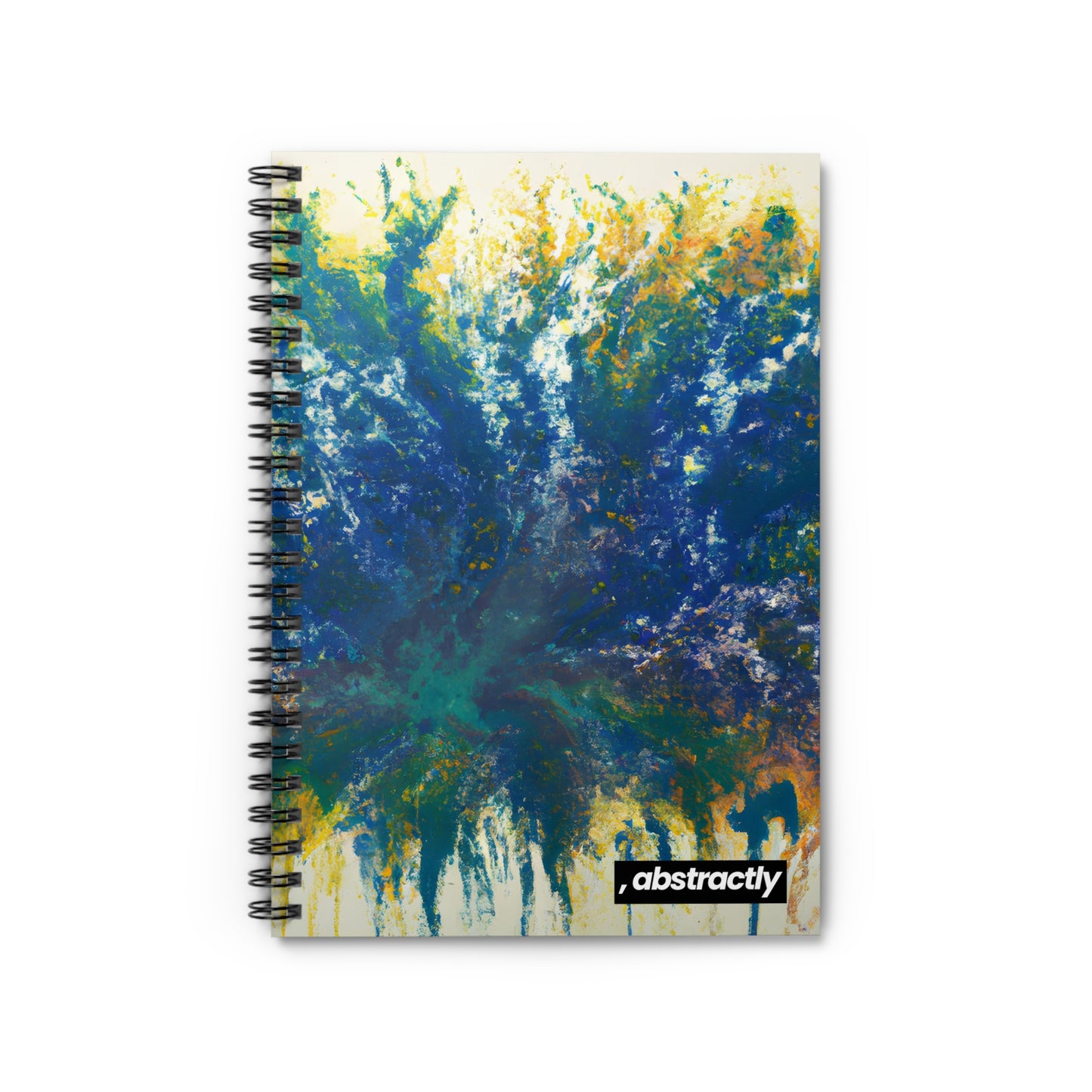 Heliotronium Oxide - Chemistry, Abstractly - Spiral Notebook