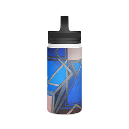 Jean Leventhal - Air Resistance Force, Abstractly - Stainless Steel Water Bottle