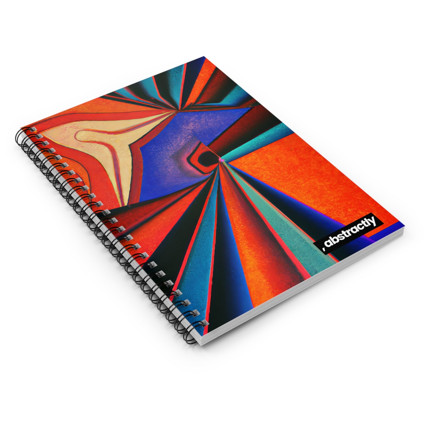 Kenneth Hadley - Weak Force, Abstractly - Spiral Notebook