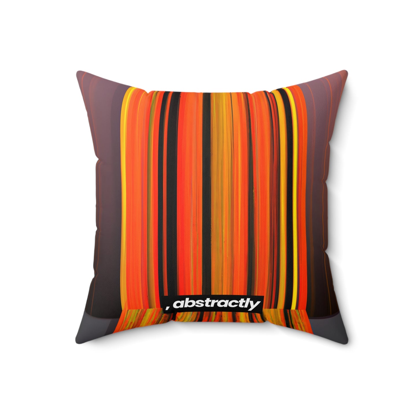 Leonor Fuentes - Normal Force, Abstractly - Faux Suede Throw Pillow