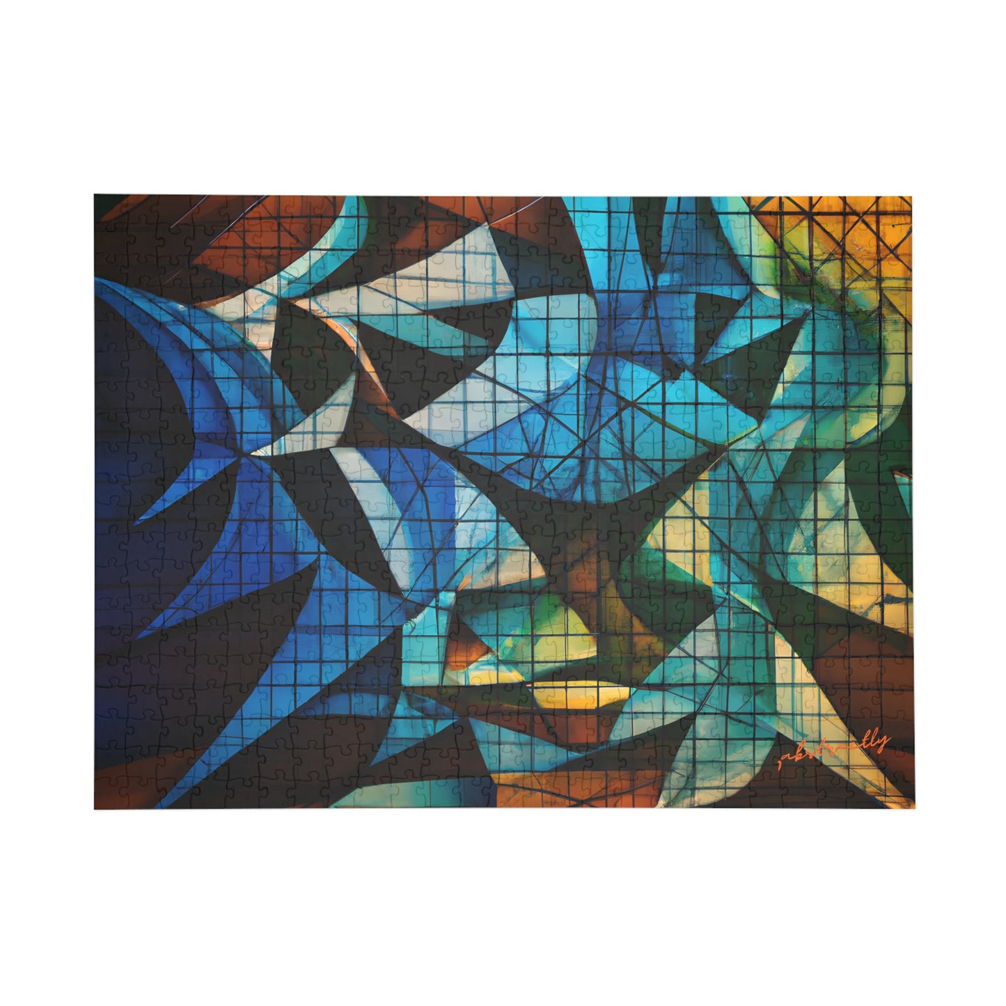 Janet Riggs - Applied Force, Abstractly - Puzzle