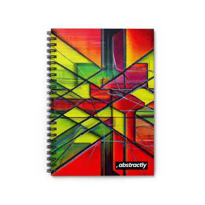 Rosalind Munroe - Electric Force, Abstractly - Spiral Notebook