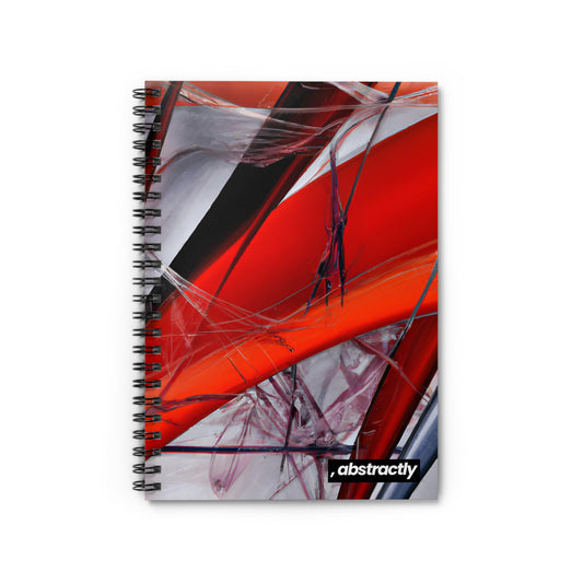 Stanley Marshall - Spring Force, Abstractly - Spiral Notebook