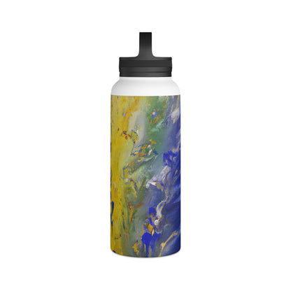 Lavoisier's Luminance - Chemistry, Abstractly - Stainless Steel Water Bottle