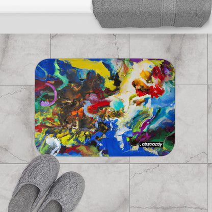 Xenospheric Blue - Chemistry, Abstractly - Bath Mat