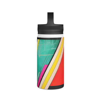 Lillian Rutherford - Gravity Force, Abstractly - Stainless Steel Water Bottle