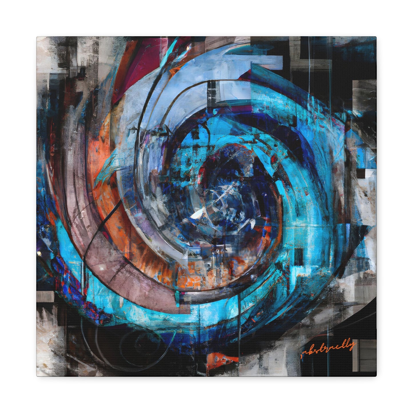 Rose Strauss - Gravity Force, Abstractly - Canvas