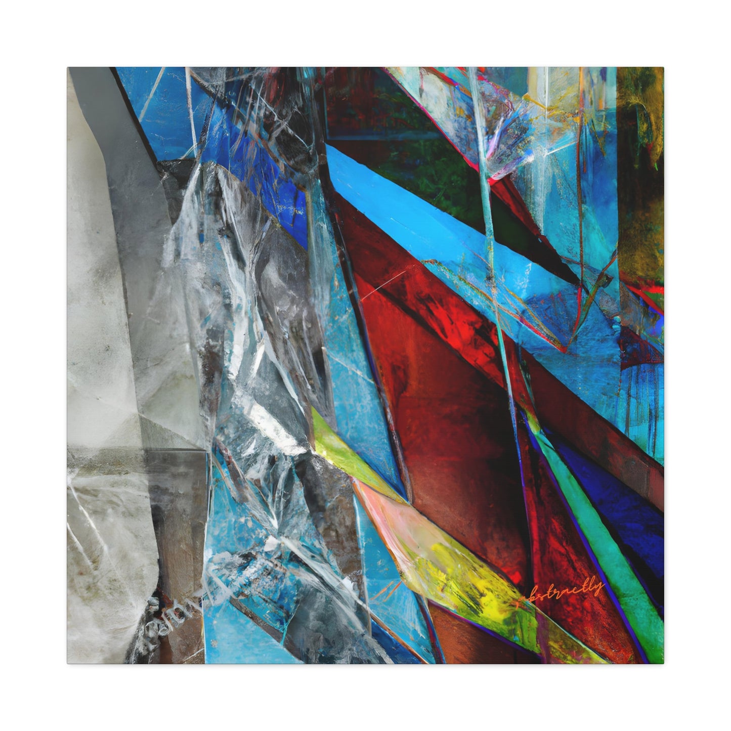 Miles Caldwell - Friction Force, Abstractly - Canvas