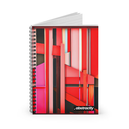 Joseph Whitlock - Weak Force, Abstractly - Spiral Notebook