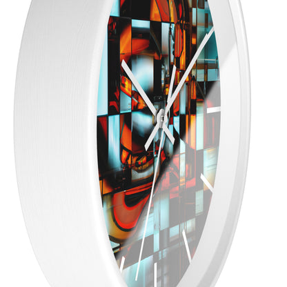 Avery Sinclair - Tension Force, Abstractly - Wall Clock