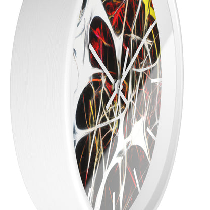 Beatrice Coleman - Electric Force, Abstractly - Wall Clock