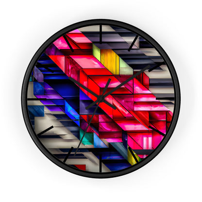 Ruth Rosenfield - Applied Force, Abstractly - Wall Clock