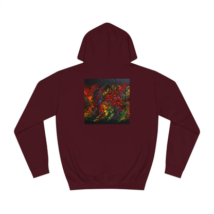 Frostfire Neonium - Chemistry, Abstractly - Hoodie