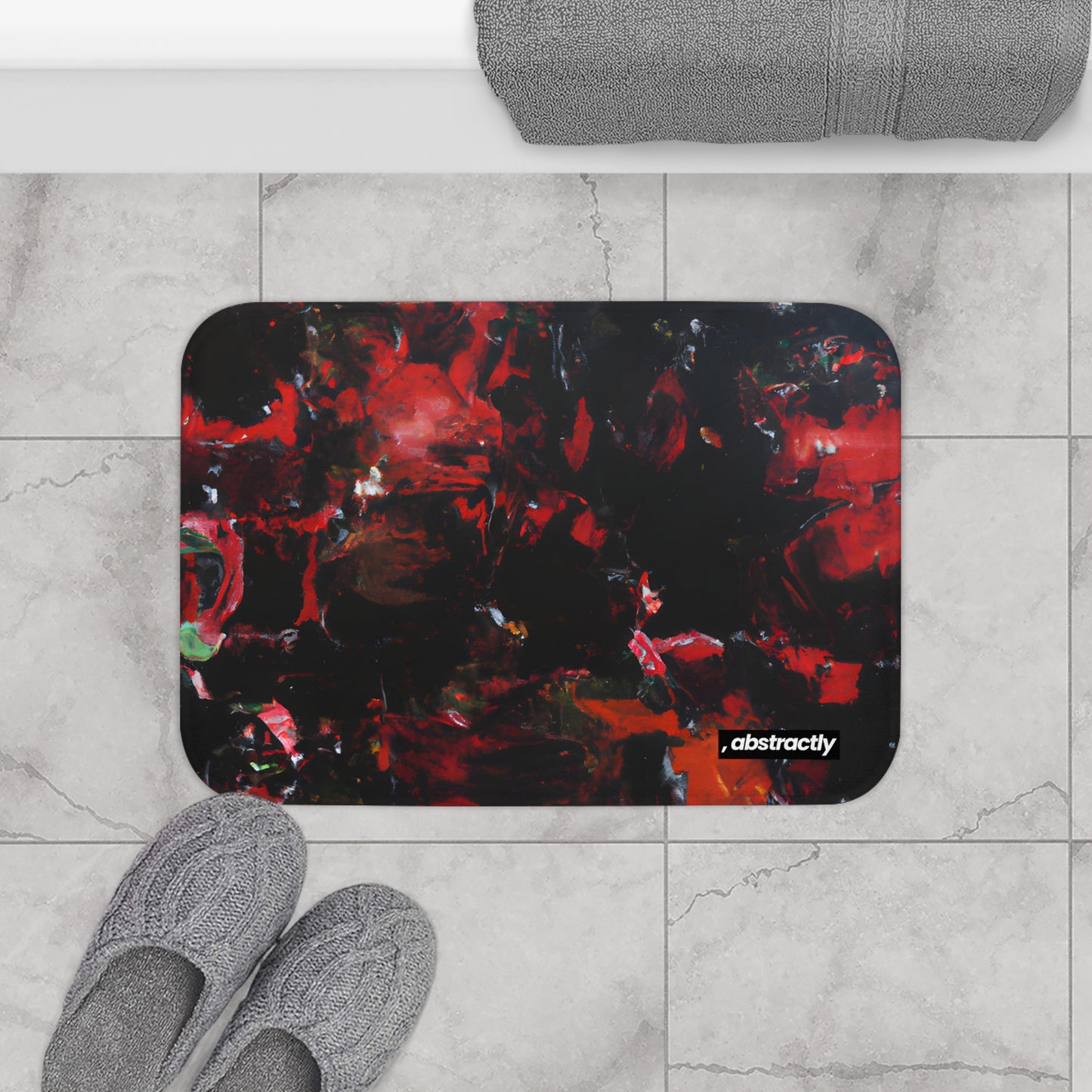 Frostivium Crystalloid - Chemistry, Abstractly - Bath Mat