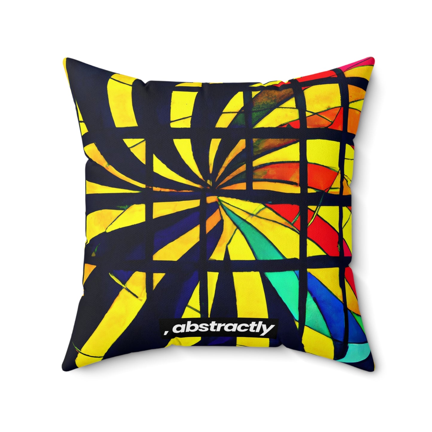 Geraldine Sutherland - Normal Force, Abstractly - Faux Suede Throw Pillow