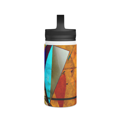 Irene Karlson - Strong Force, Abstractly - Stainless Steel Water Bottle