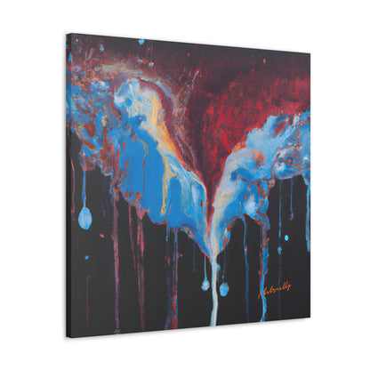 Quantum Quicksilver Crystal - Chemistry, Abstractly - Canvas