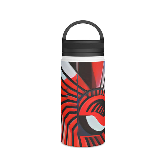 Aaron Feldman - Electric Force, Abstractly - Stainless Steel Water Bottle