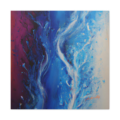 Cerulean Acidum - Chemistry, Abstractly - Canvas