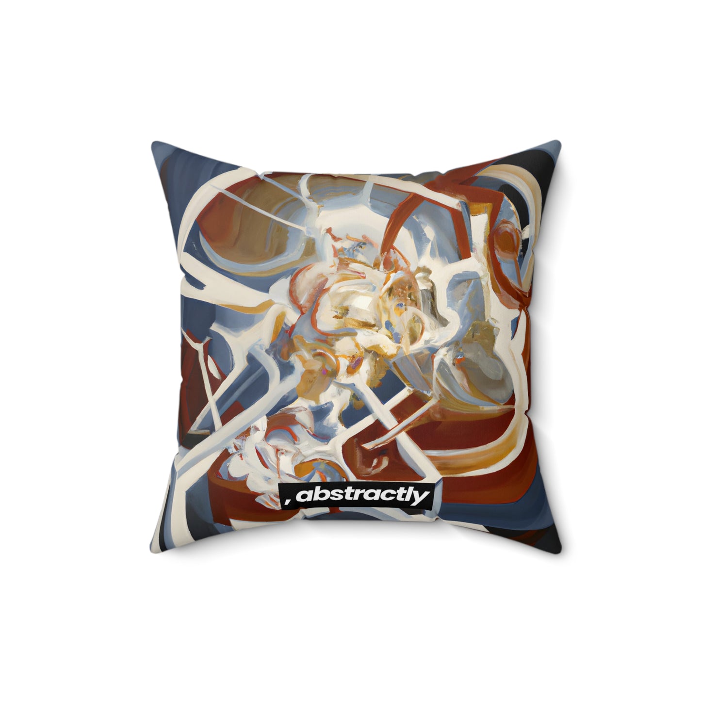 Lucas Sedgwick - Strong Force, Abstractly - Faux Suede Throw Pillow