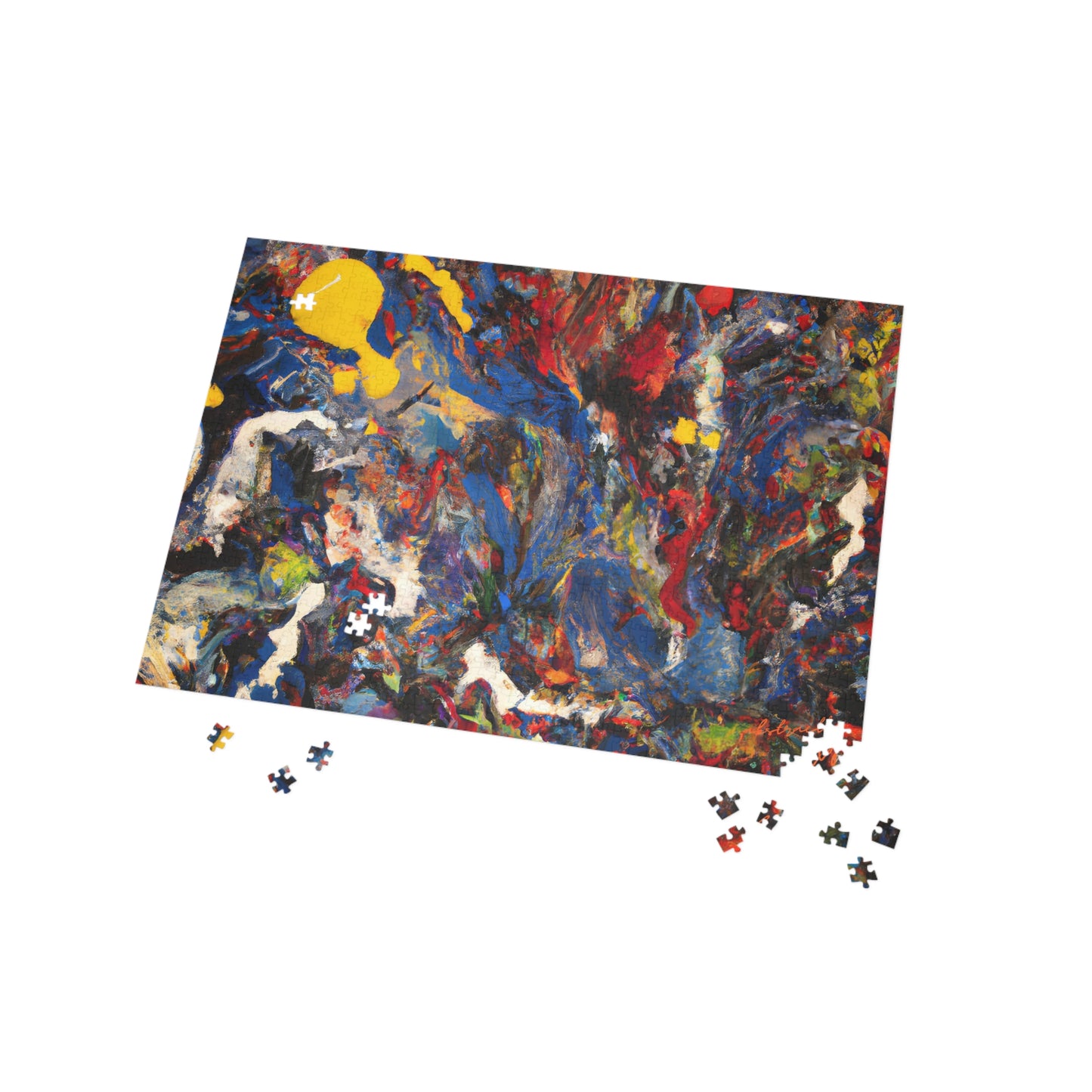 Amber Phosphorus Hexide - Chemistry, Abstractly - Puzzle