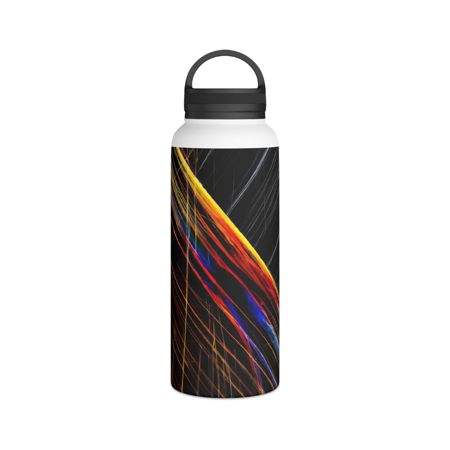 Marion Huxley - Electric Force, Abstractly - Stainless Steel Water Bottle